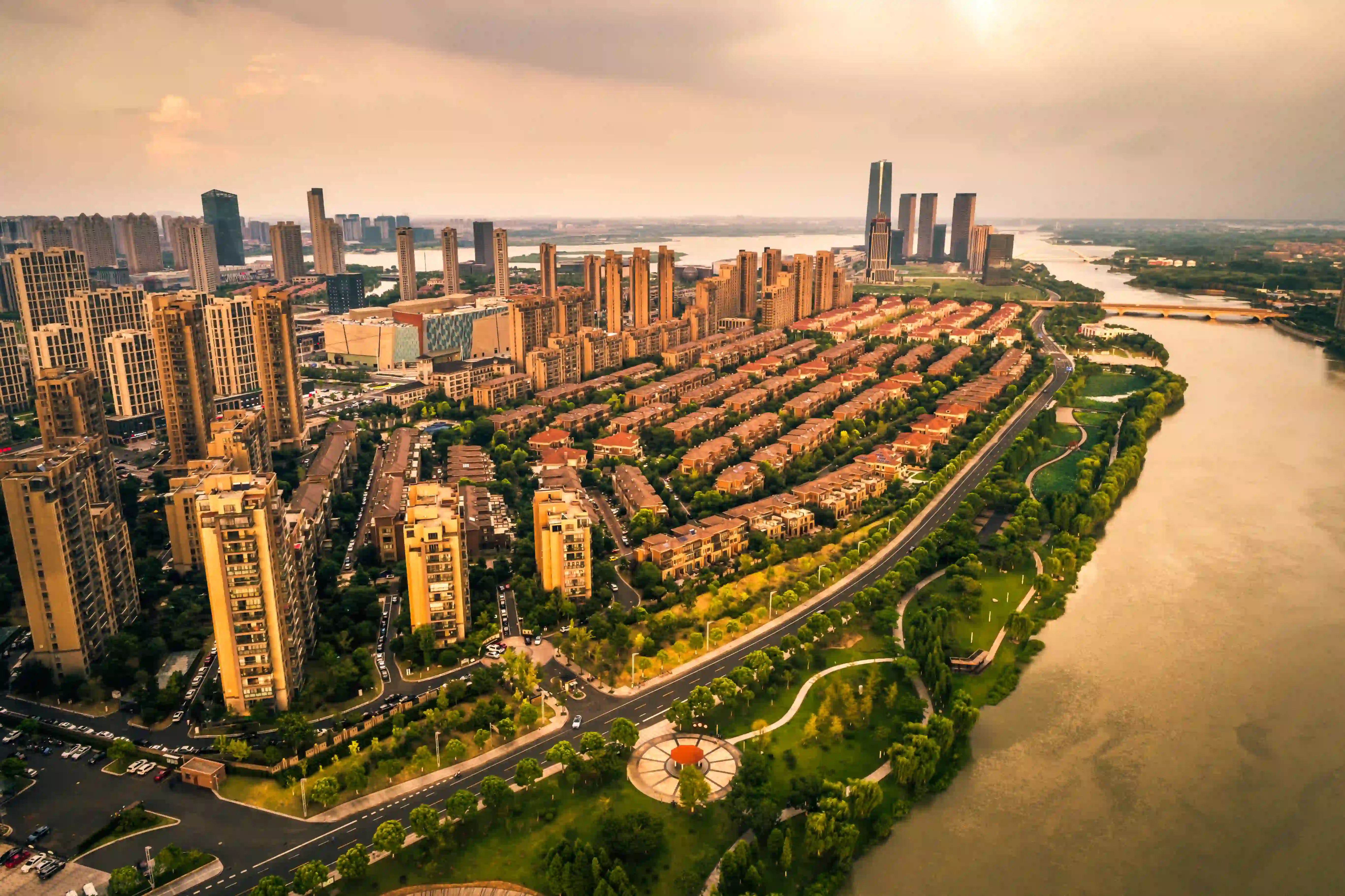 Modern building representing business growth