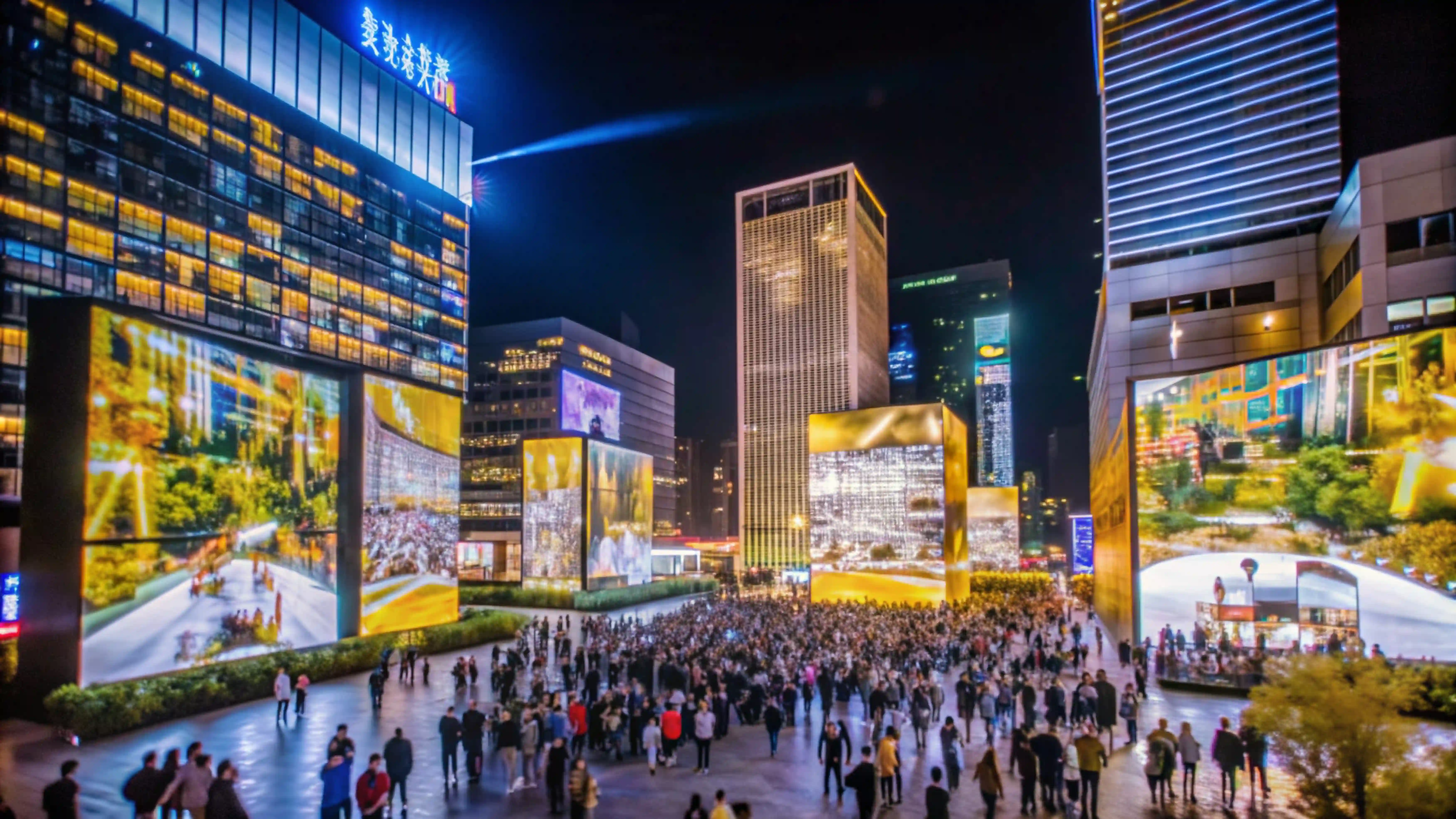 Crowded street market representing channel complexity