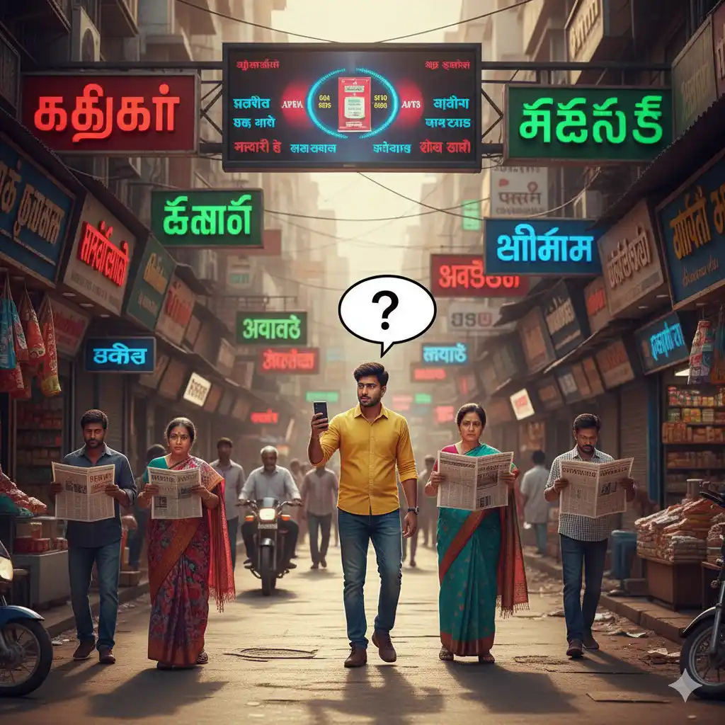 Diverse Indian languages and regional communication