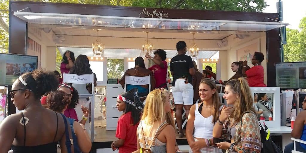 Brand activation events in urban locations