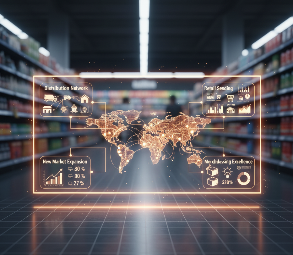Product distribution and merchandising across stores